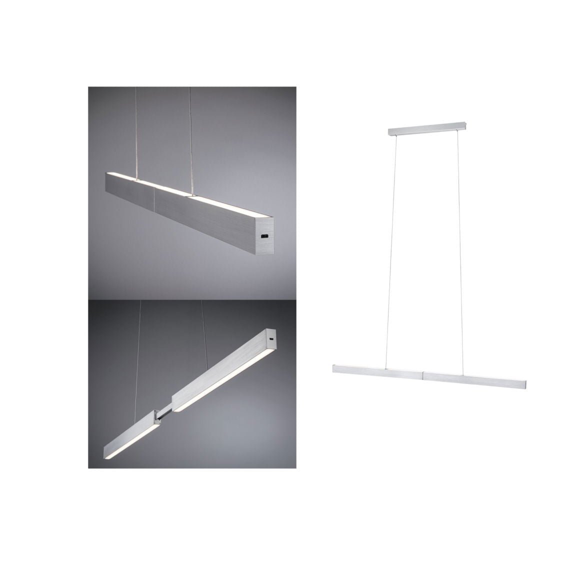 LED Pendelleuchte Touchless Sensor Aptare  2700K 2050lm / 2050lm 2x16,5W dimmbar - Paulmann - leuchtengrosshandel24