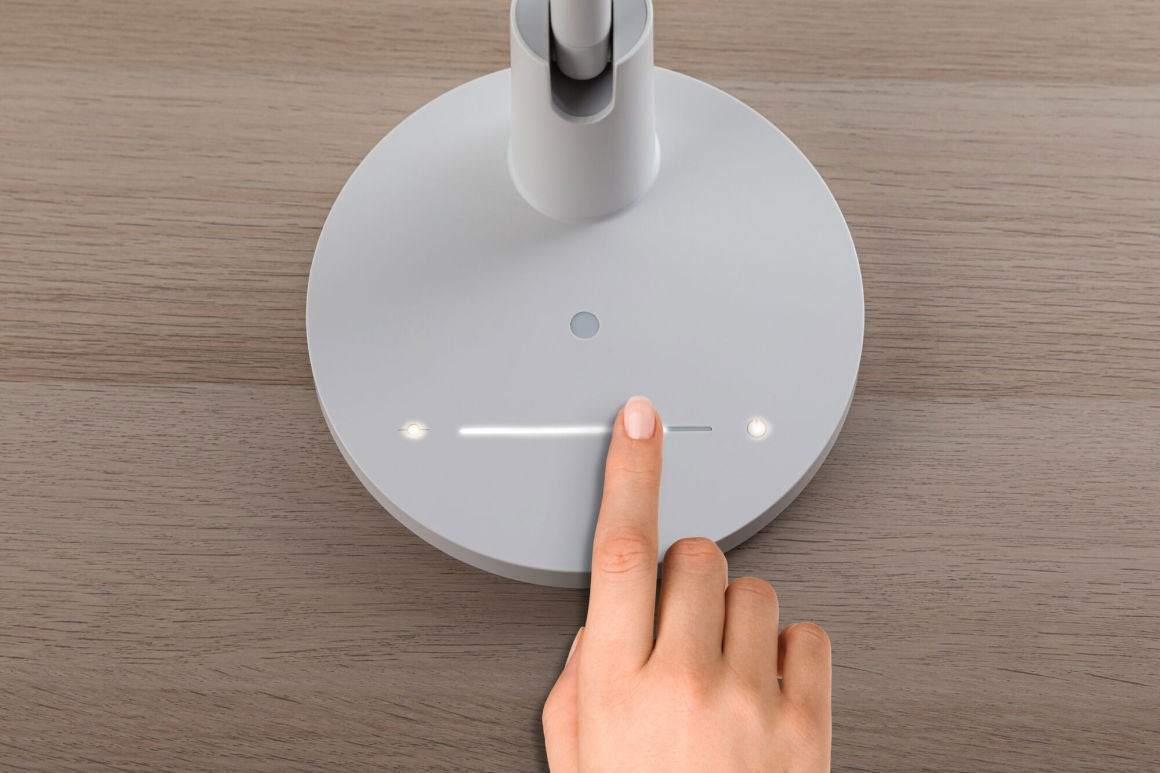 LED Schreibtischleuchte Darba 4000K 1150lm 15W Weiß matt