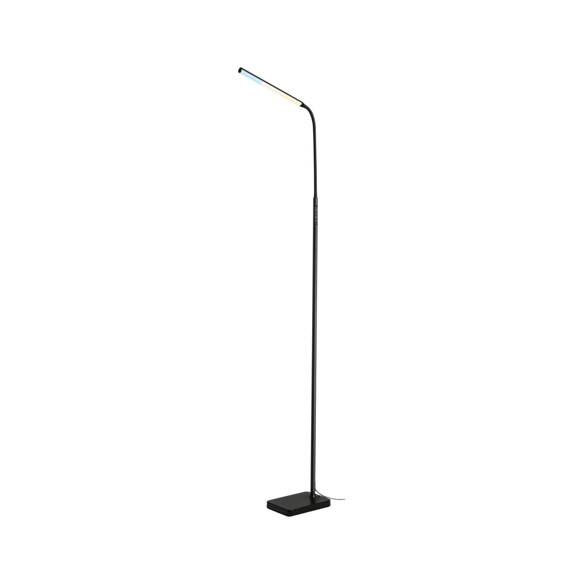 LED Stehleuchte Ostrion White Switch 1400mm 865lm 9W Schwarz
