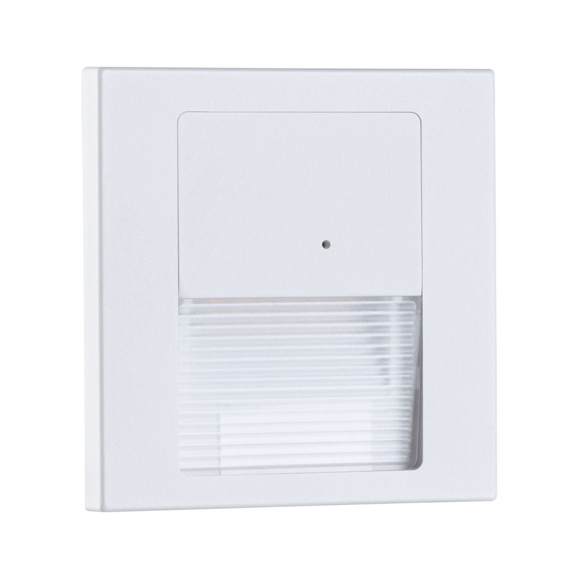 LED Wandeinbauleuchte Tsaro eckig 80x36mm 1W 80lm 230V 2700K Weiß matt mit Bewegungsmelder
