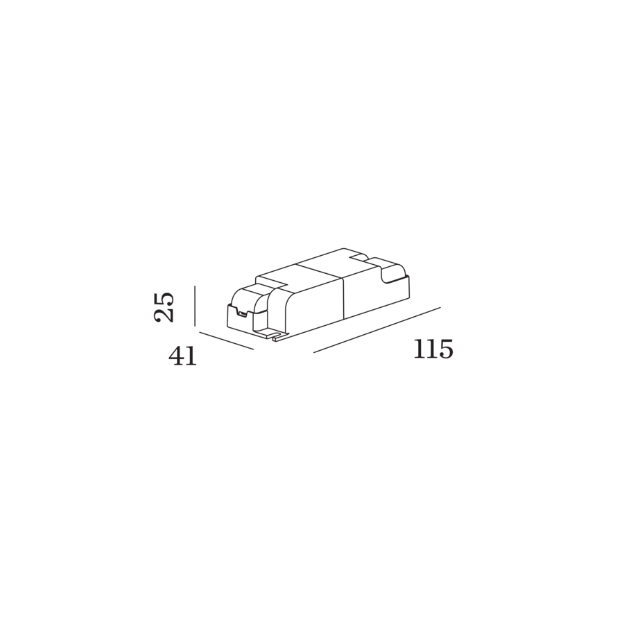 Treiber  90223406 Typ 10W | 350mA | 13-26V dimmbar