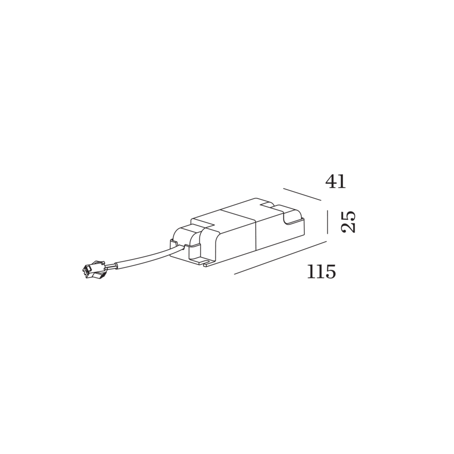 Treiber  90223406 Typ 10W | 350mA | 13-26V dimmbar