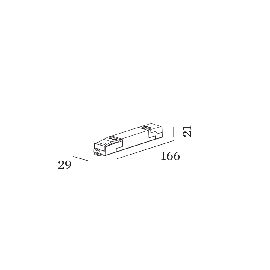 Treiber  15W | 350mA | 10-40V DALI-2 push dim