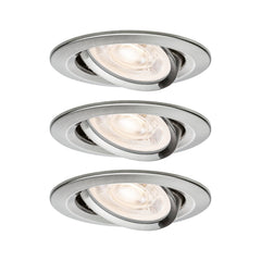 LED Einbauleuchte Nova GU10 Flat schwenkbar 3x4,9W 3x550lm 230V 2700 Kelvin