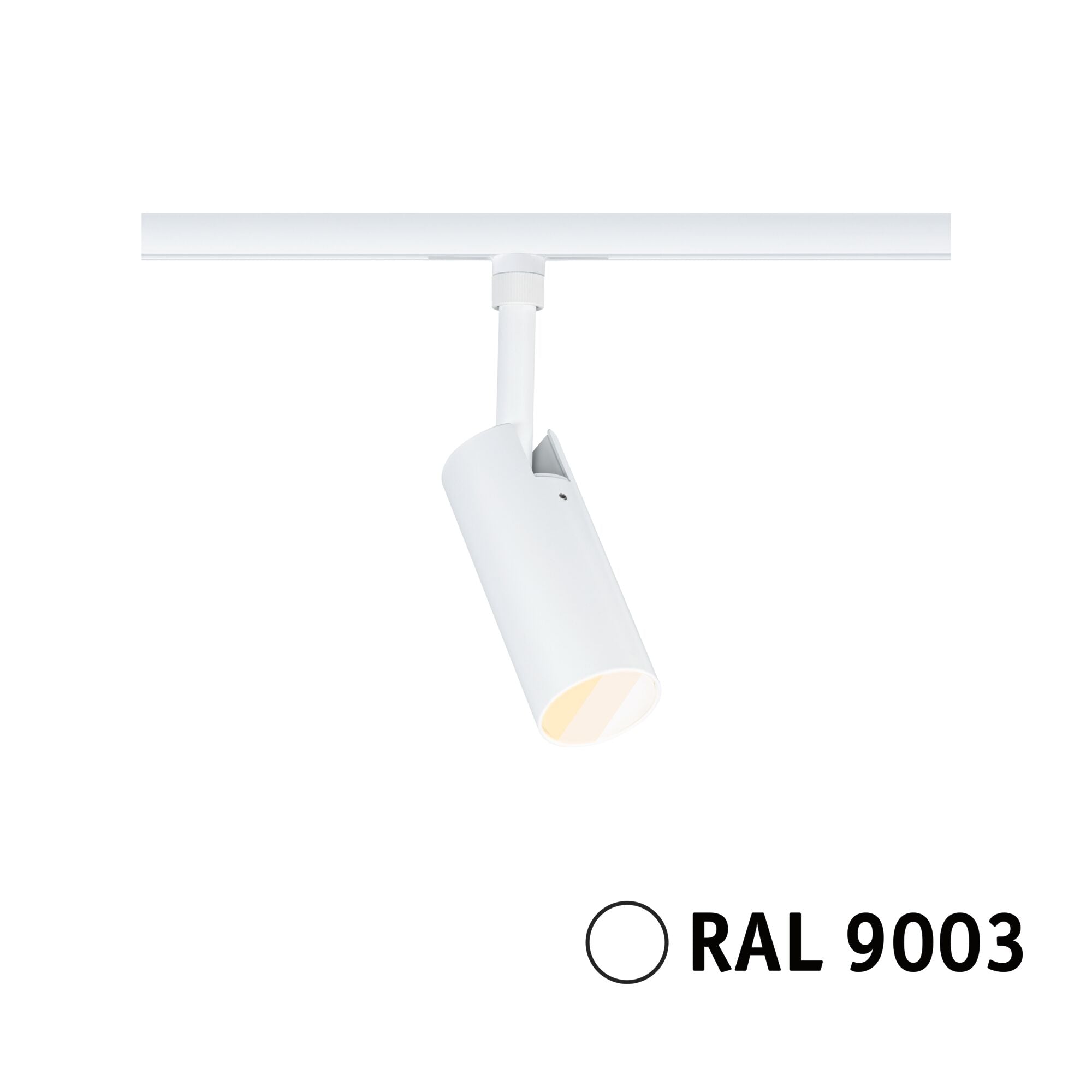 URail Schienenspot Tubo Einzelspot 320lm 4W 2700 - 4000K 230V Signalweiß