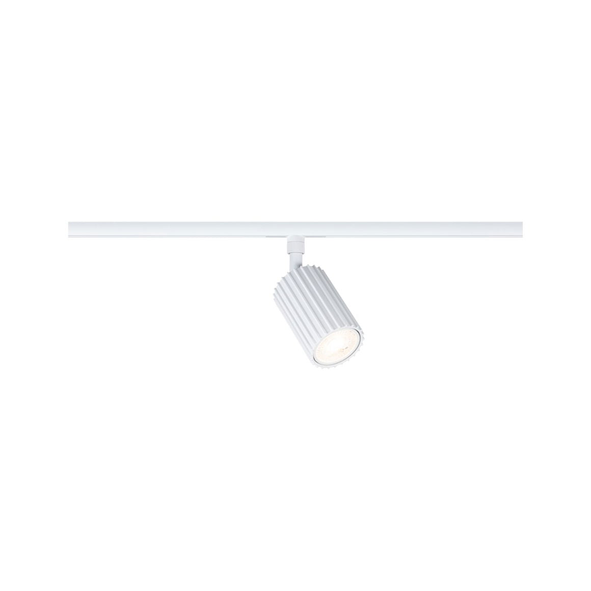 Spot sur rail URail Lirena GU10 max. 10W 230V Blanc signalisation