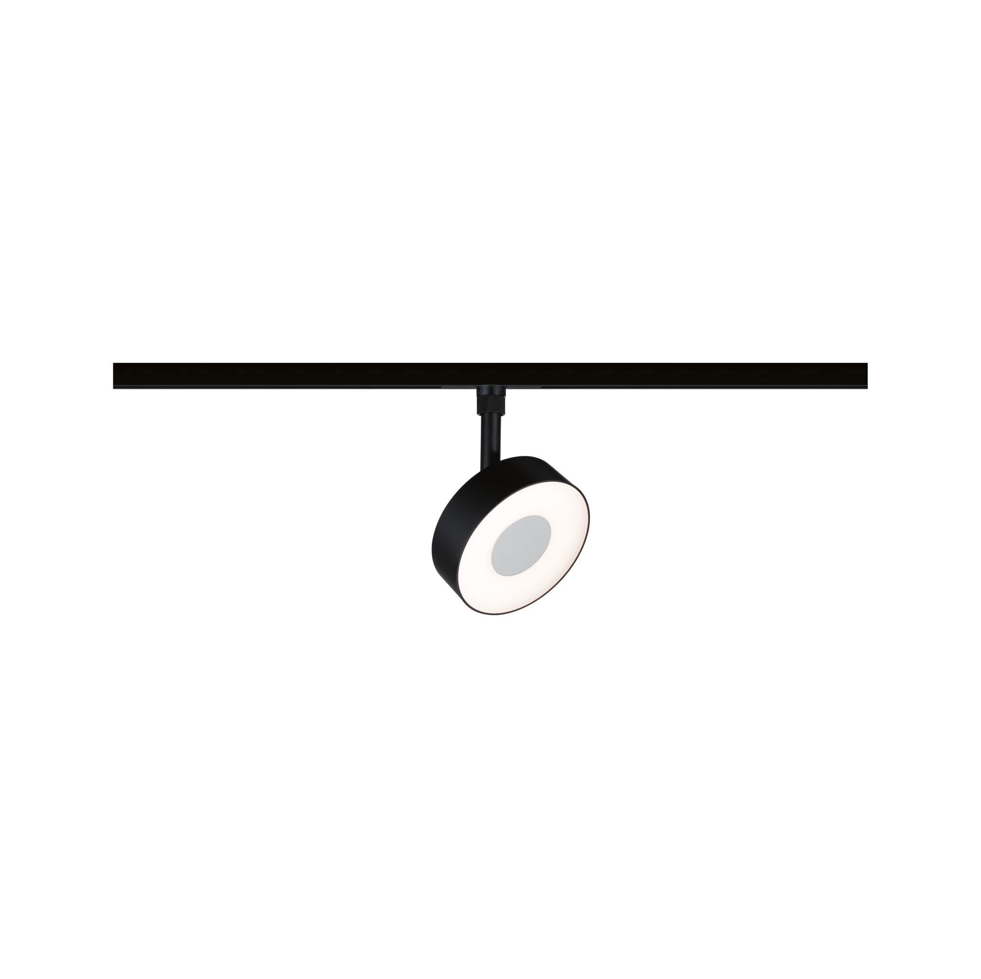 URail Schienenspot Circle 160lm 5W 2700 - 4000K dimmbar 230V Schwarz matt