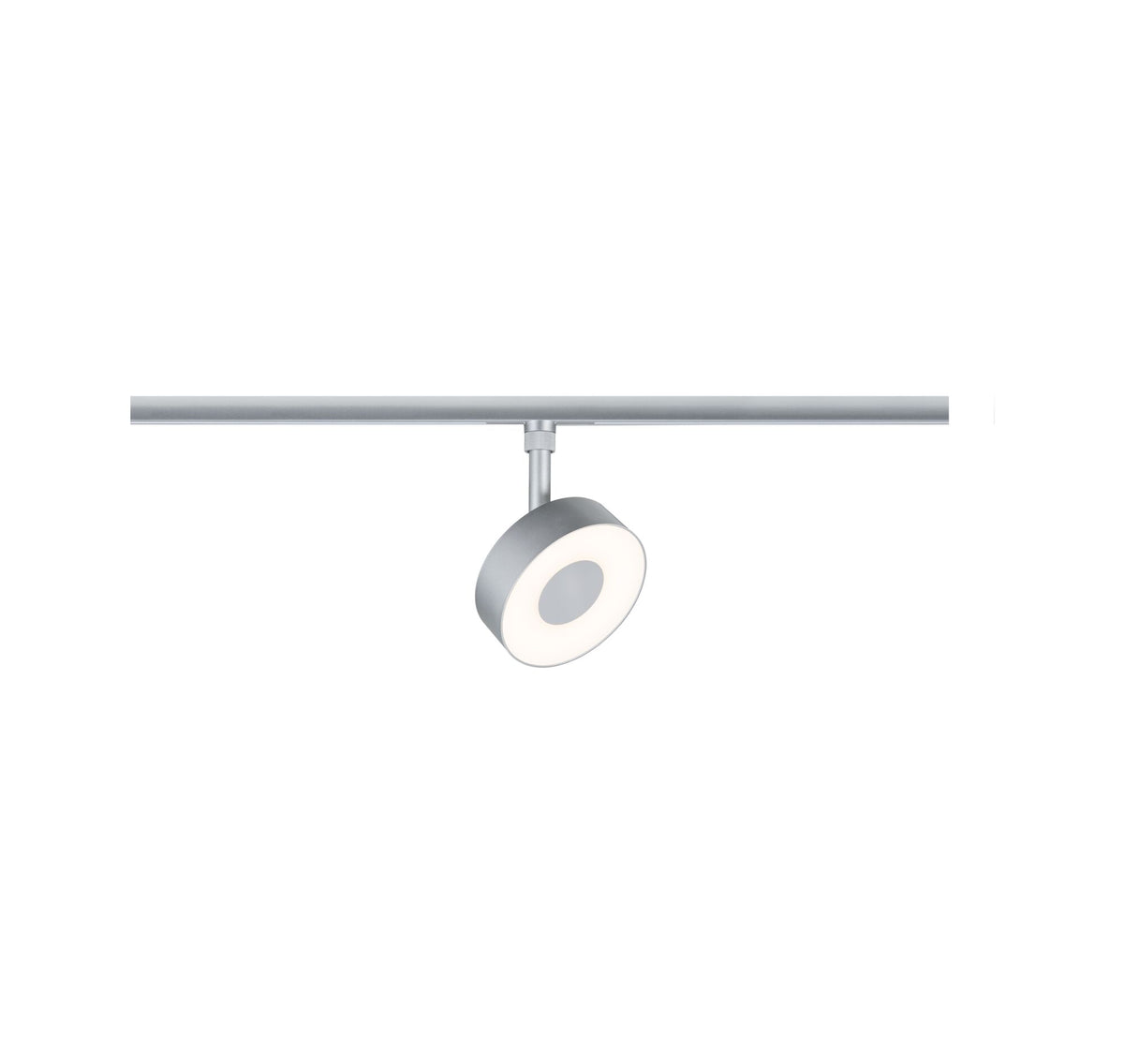 URail Schienenspot Circle 220lm 5W White Select dimmbar 230V Chrom matt
