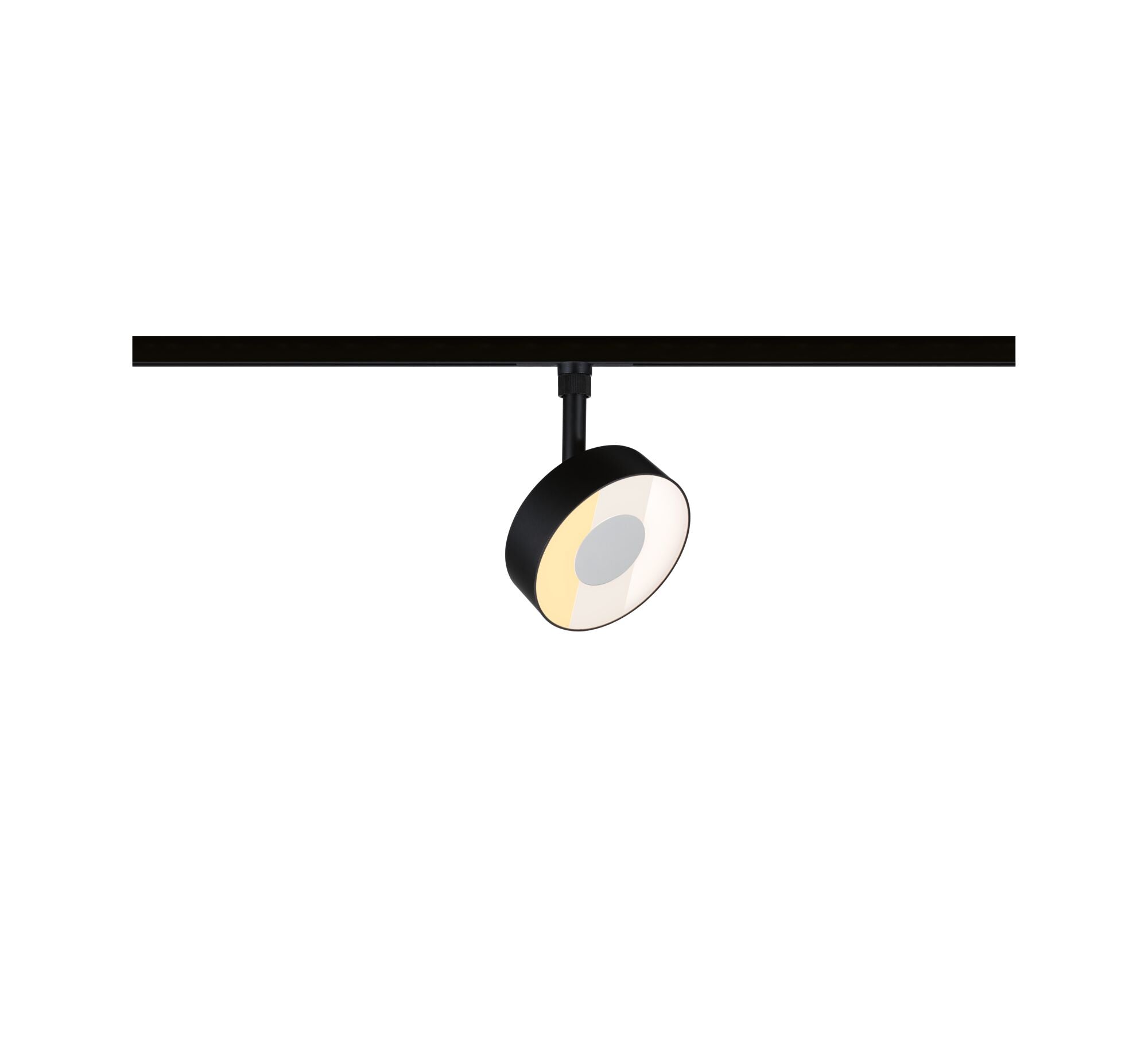 URail Schienenspot 3-Step-Dim Circle 180lm 5W 2700 - 4000K dimmbar 230V Schwarz matt