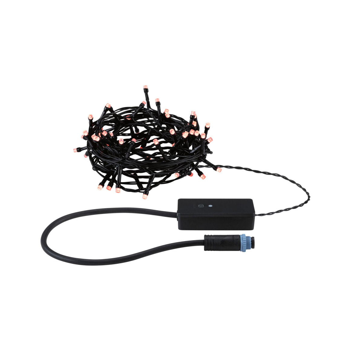 Plug & ShineLED Lichterkette Yuna RGB 7,4m IP44 3W Schwarz