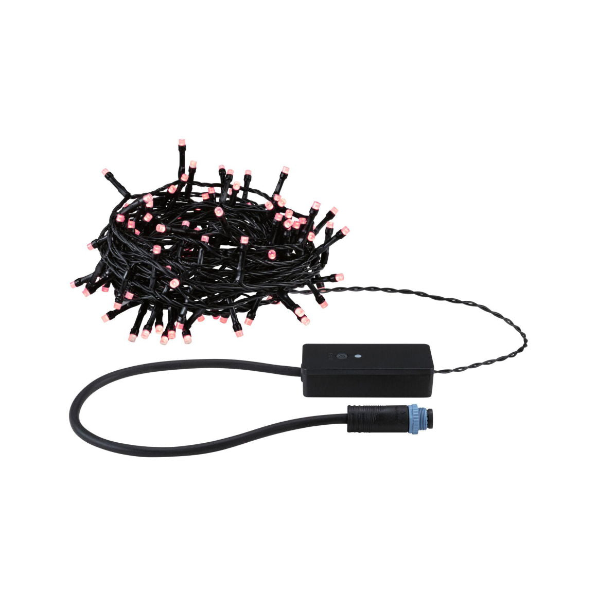 Plug & ShineLED Lichterkette Yuna RGB 12,4m IP44 5W Schwarz