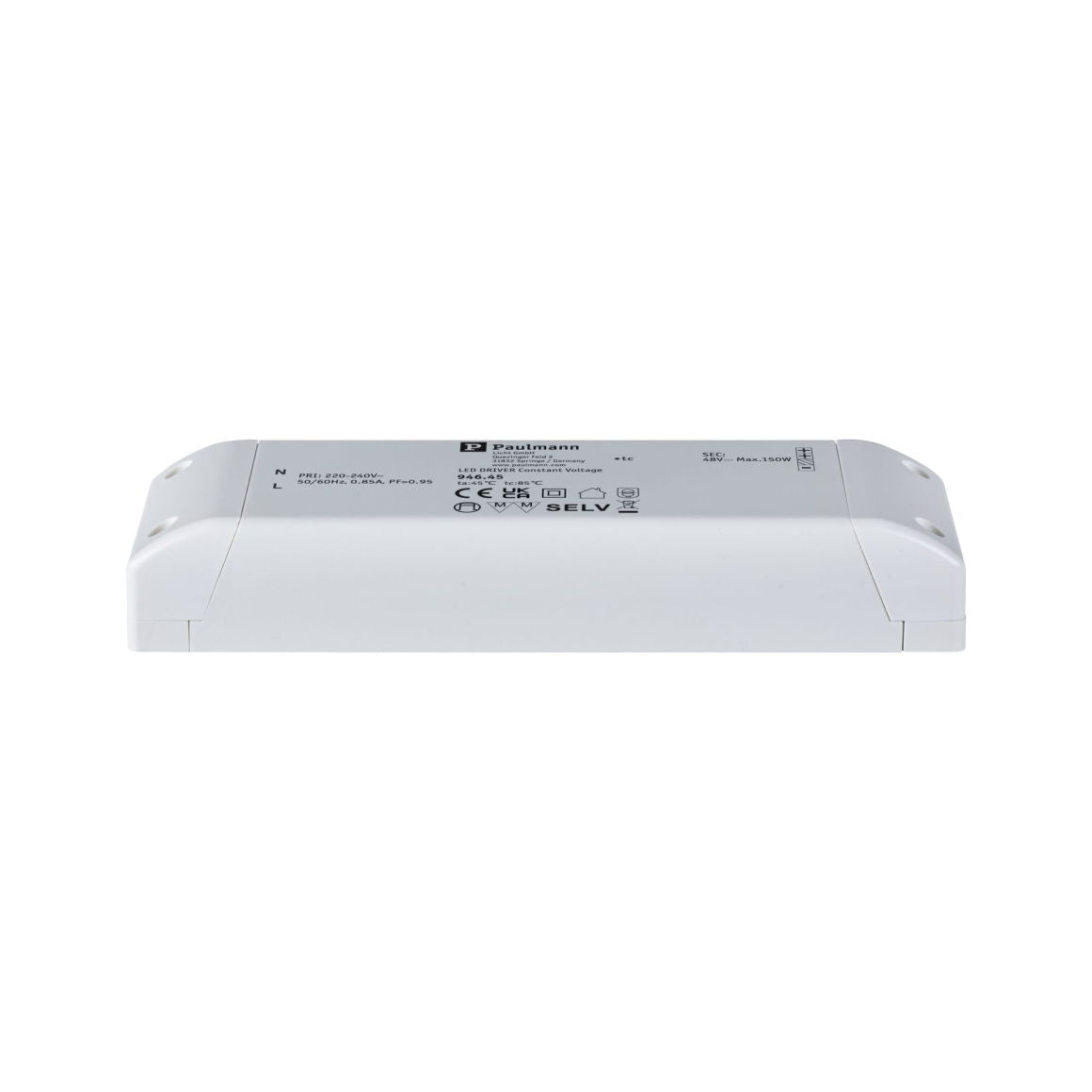 ULine Zubehör Trafo 150VA Weiß  230/48V 33mm