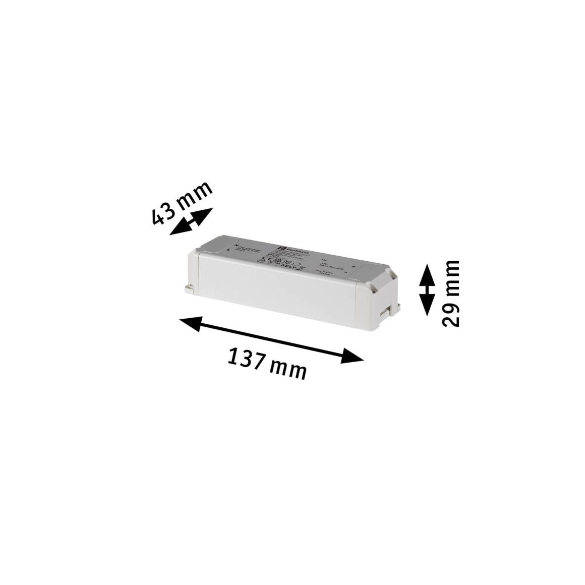 ULine Zubehör Trafo 60VA Weiß  230/48V 29mm