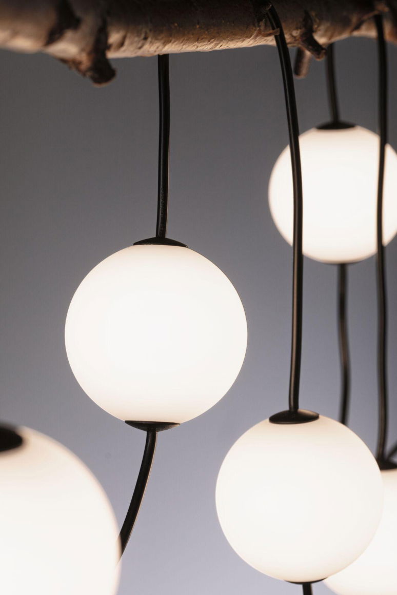 Plug & ShineLED Lichterkette Naima Basisset IP67 3000K 6x1W 5,88m Schwarz