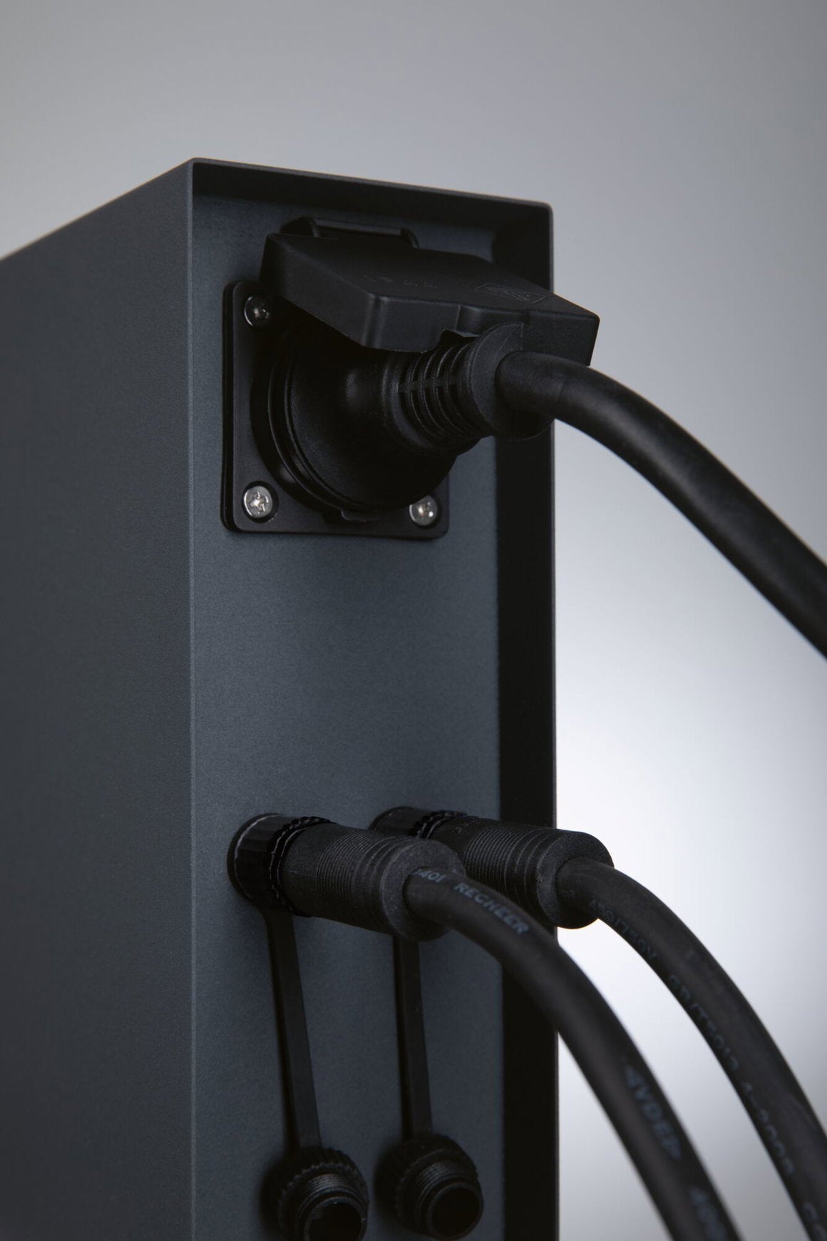 Paulmann Plug & Shine Steckdosensäule Rio Smart inkl. Trafo IP44 Anthrazit