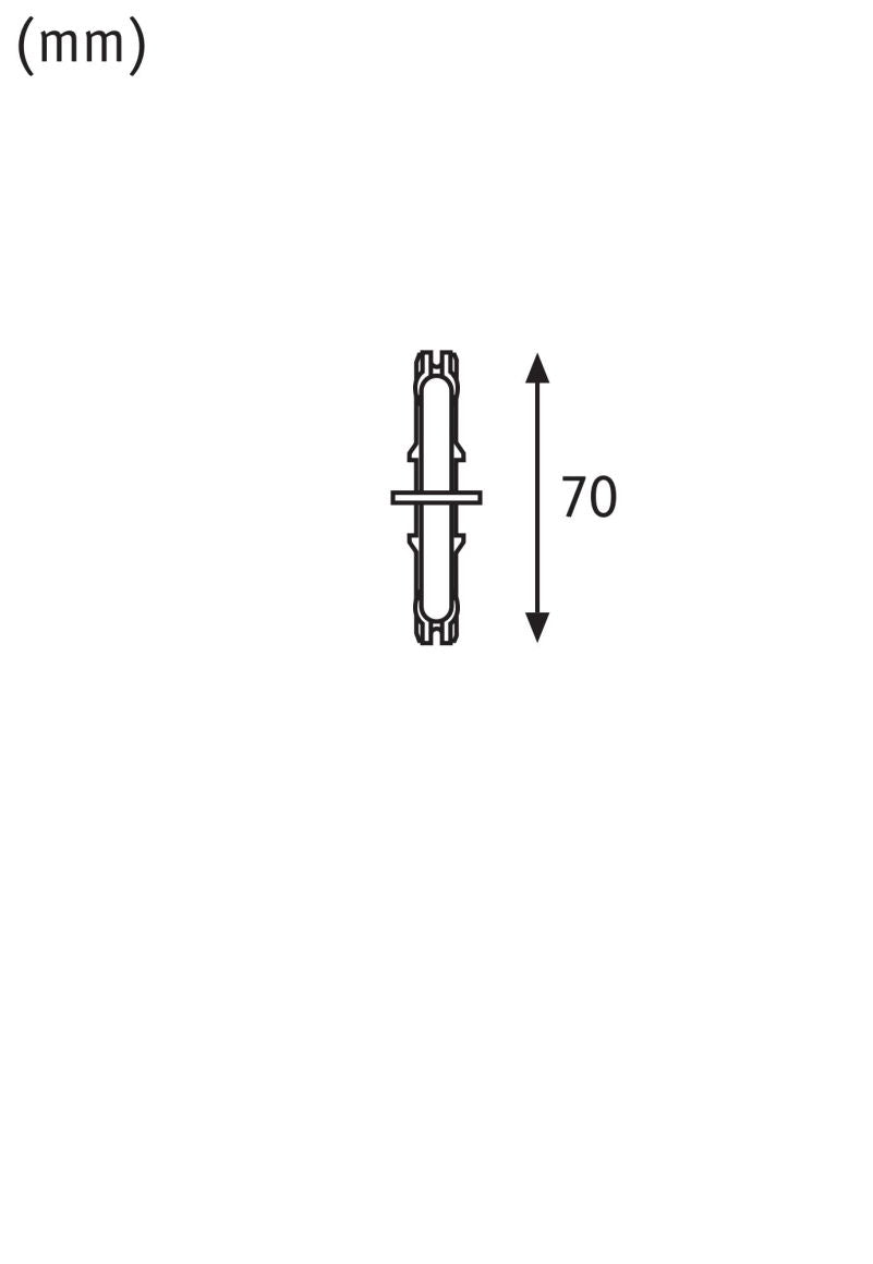 URail System Light&Easy Strom Trenner 230V Metall/Kunststoff