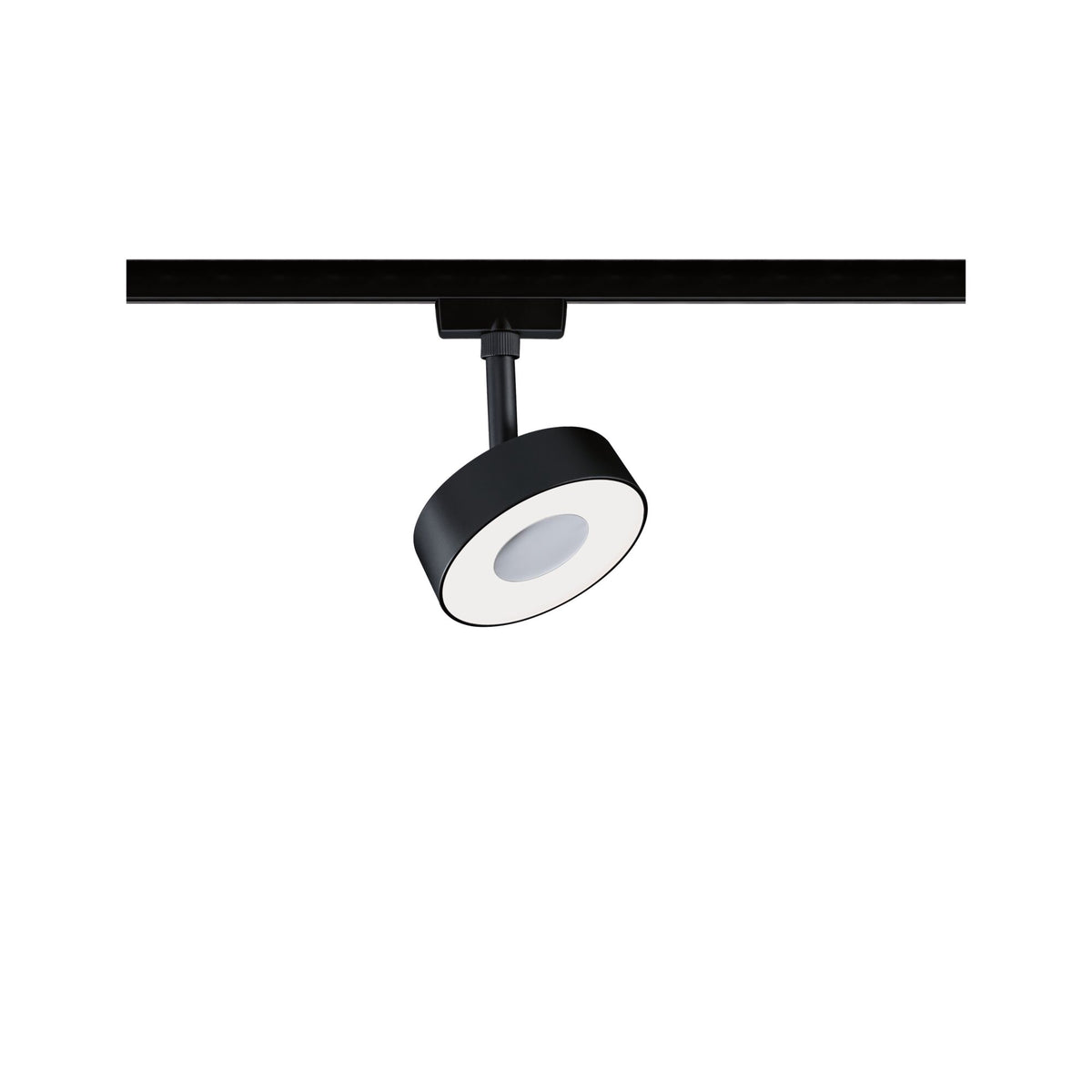URail Schienenspot 3-Step-Dim Circle 220lm 5W 4000K dimmbar 230V Schwarz matt