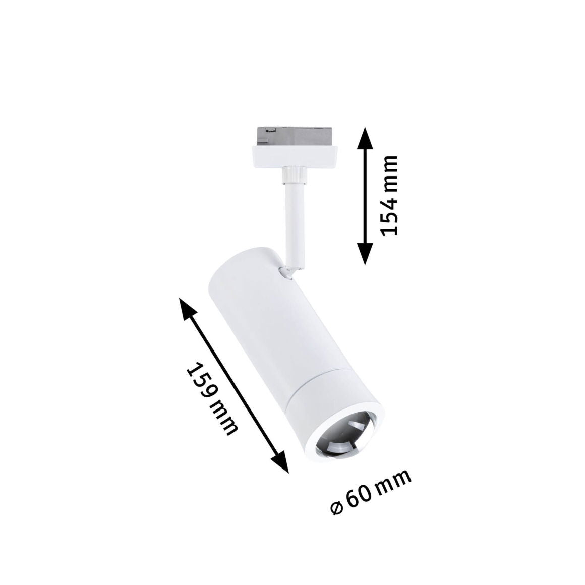 URail Spot Smart Home Zigbee 3.0 Tarie RGBW  230lm 4,5W RGBW+ dimmbar 230V Signalweiß