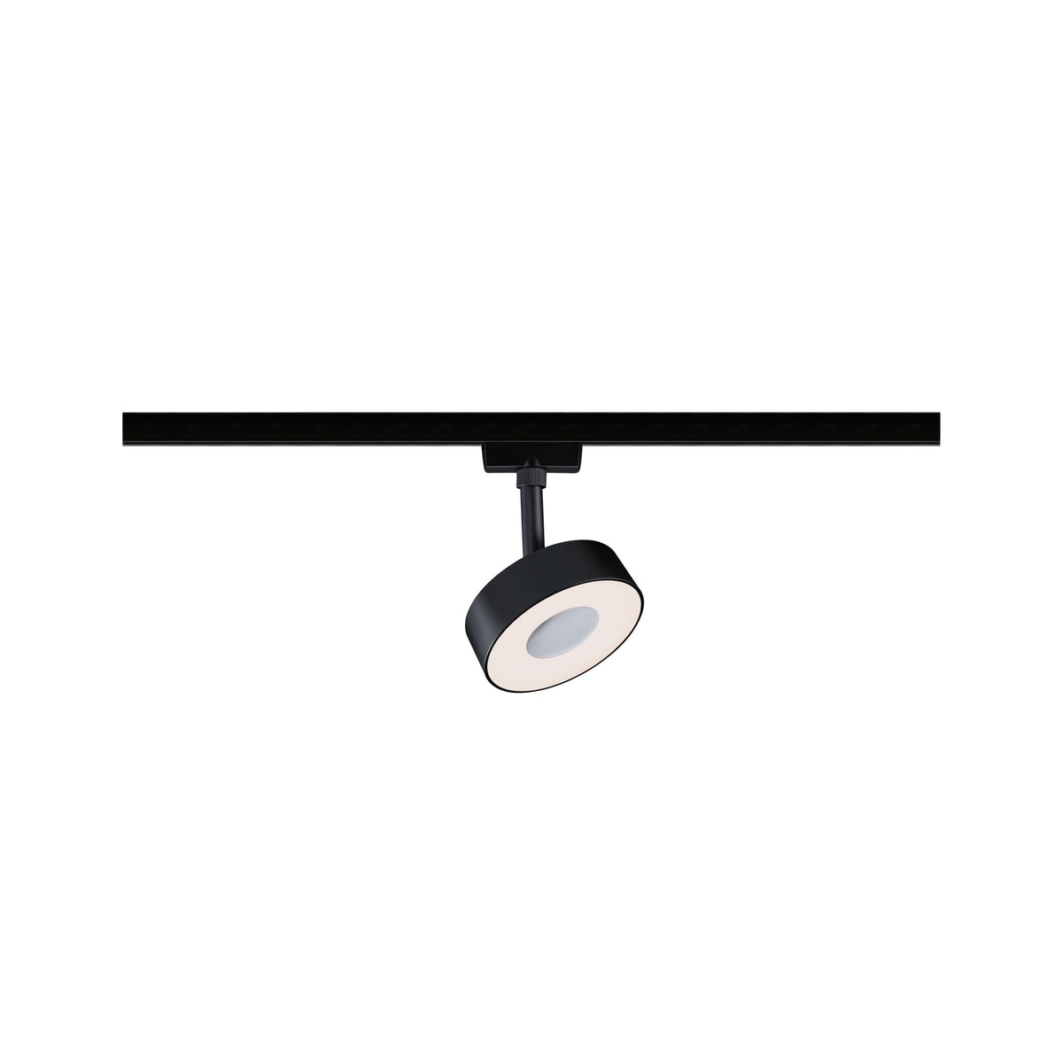URail Schienenspot Circle 200lm 5W White Switch 230V Schwarz matt