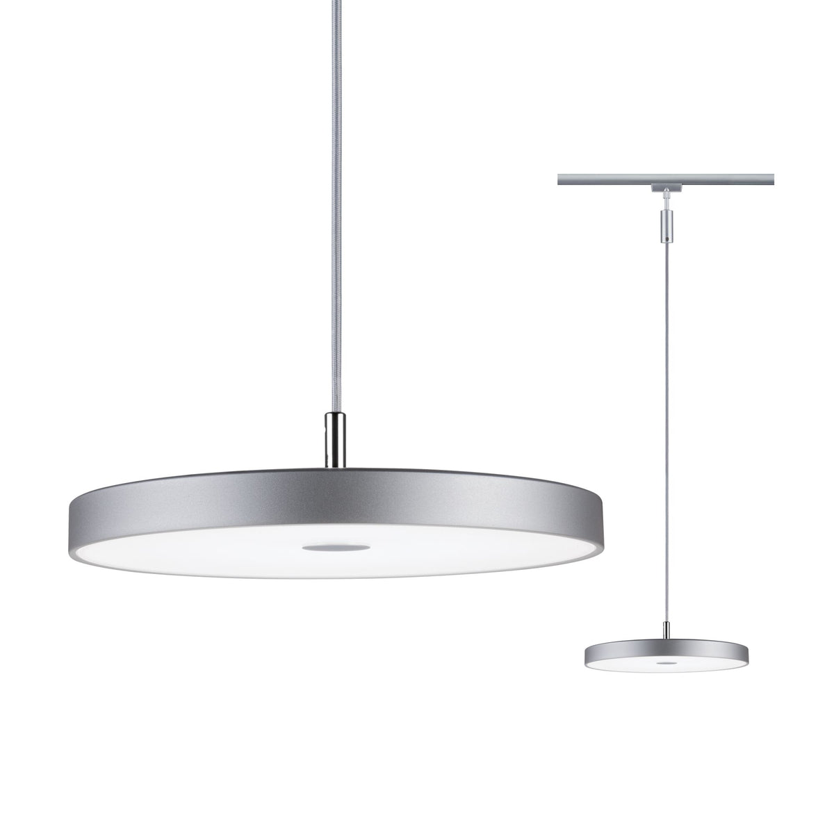 URail Pendel 3-Step-Dim Hildor 850lm 15W 4000K dimmbar 230V Chrom matt
