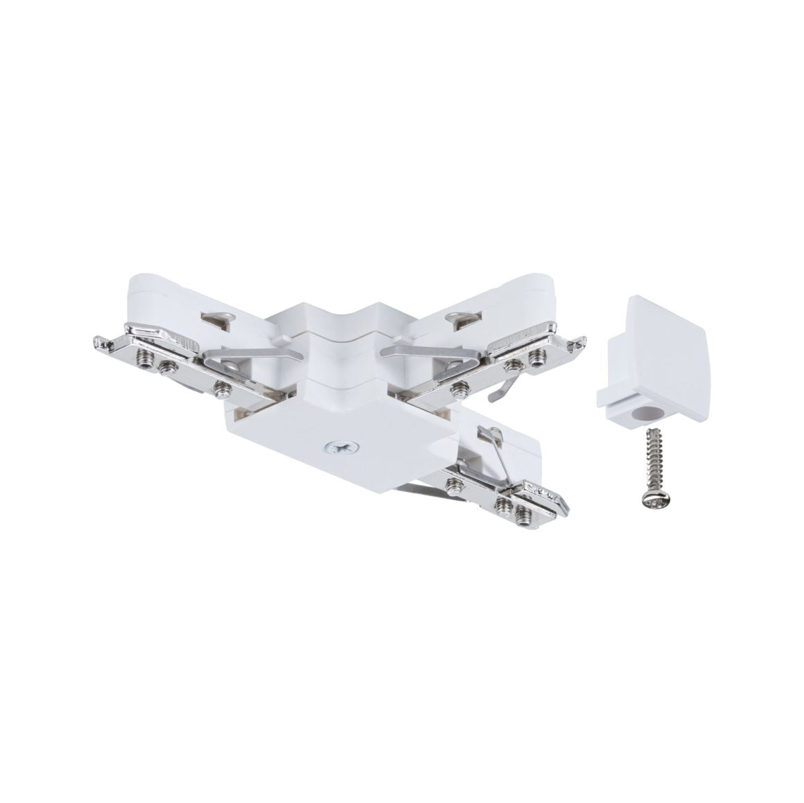URail System Light&Easy T-Verbinder 125mm max.1000W Weiß 230V Metall/Kunstoff