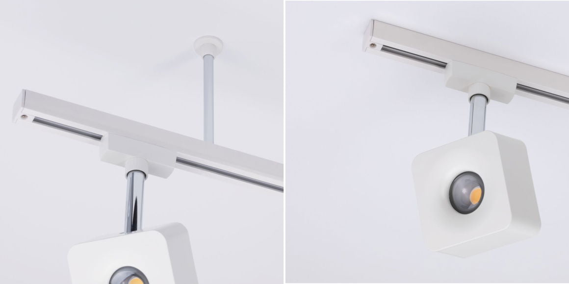 URail System Light&Easy suspension 105mm white 230V metal