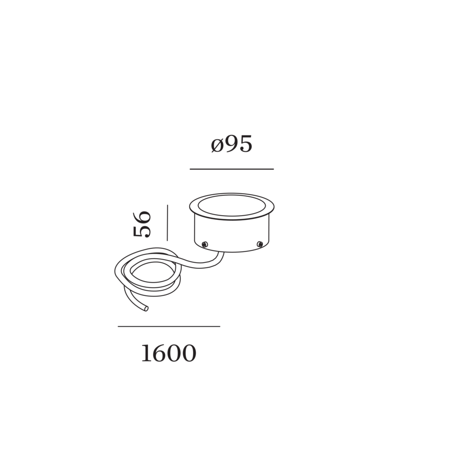 BLINK trim 2.0 LED recessed floor light