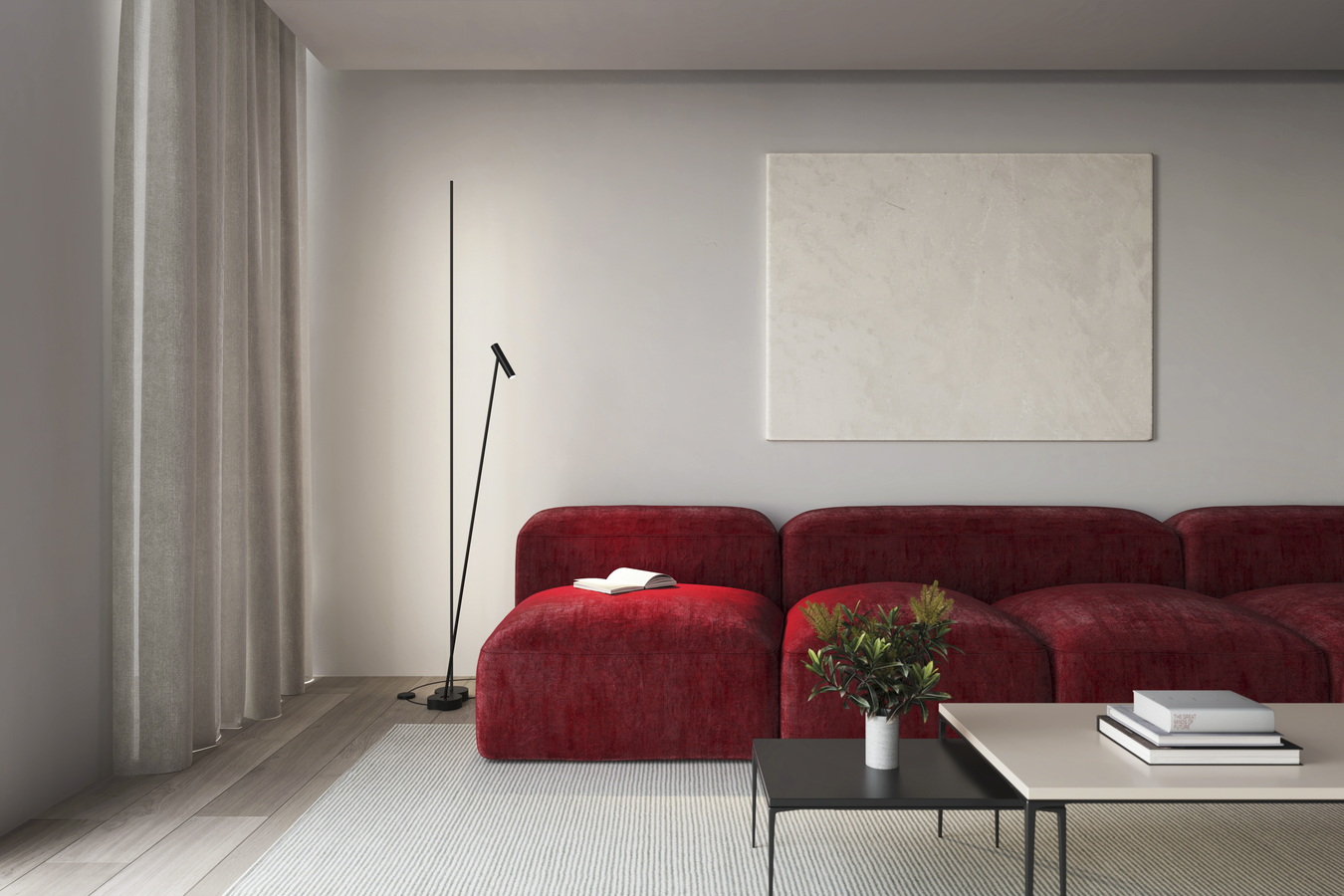 FINLIN FLOOR 1.0 Lampadaire LED pour éclairage indirect