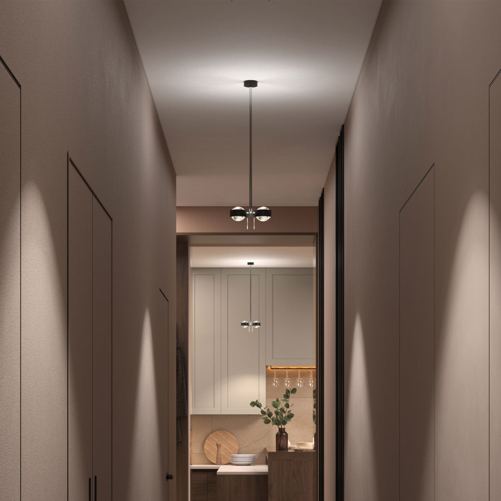 PUK Side Twin Ceiling LED-Retrofit Plafonnier