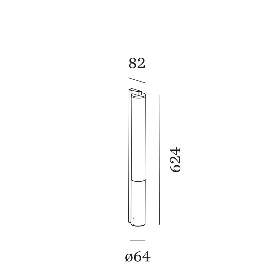 RIBELLE FLOOR 1.0 LED bollard light