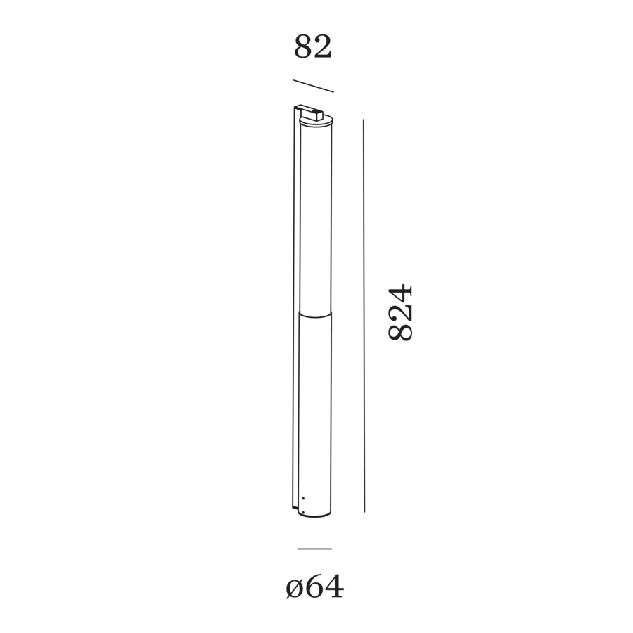 RIBELLE FLOOR 2.0 LED bollard light