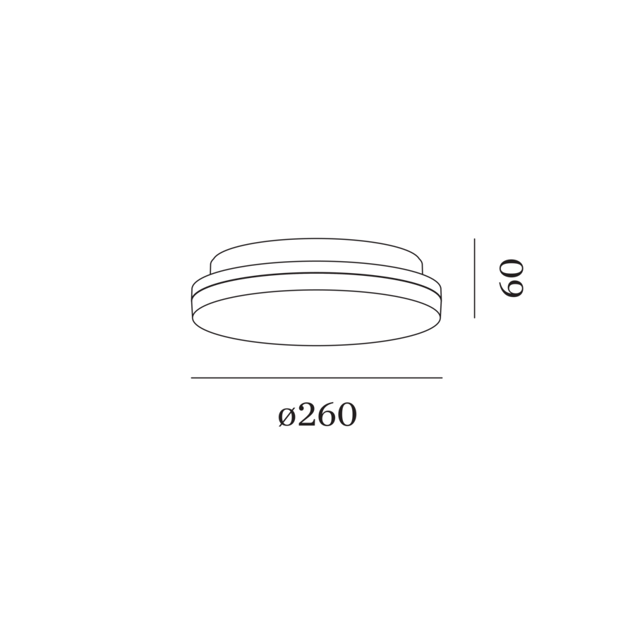ROSS 1.0 Deckenlampe 3000/4000/6000 Kelvin