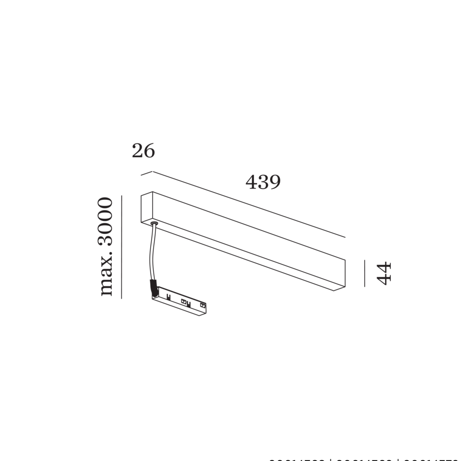 Strex Susp Ceiling Driver D1 150W