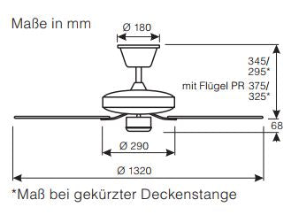 Deckenventilator Outdoor Classic