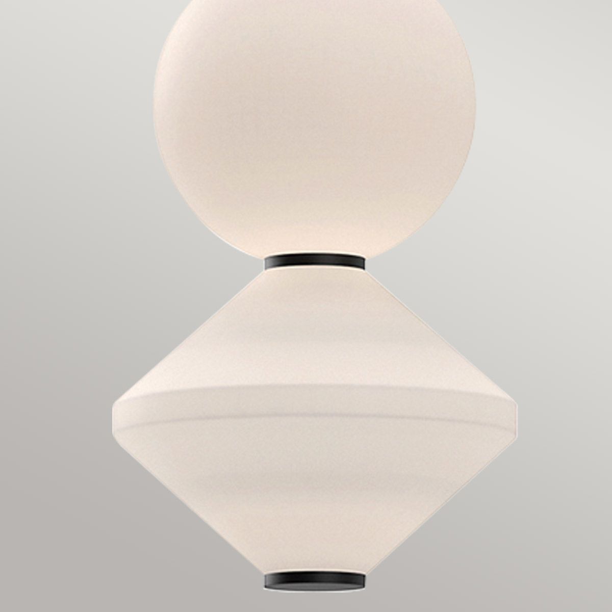 Alora Mood Bijou LED Pendelleuchte - Matt Schwarz