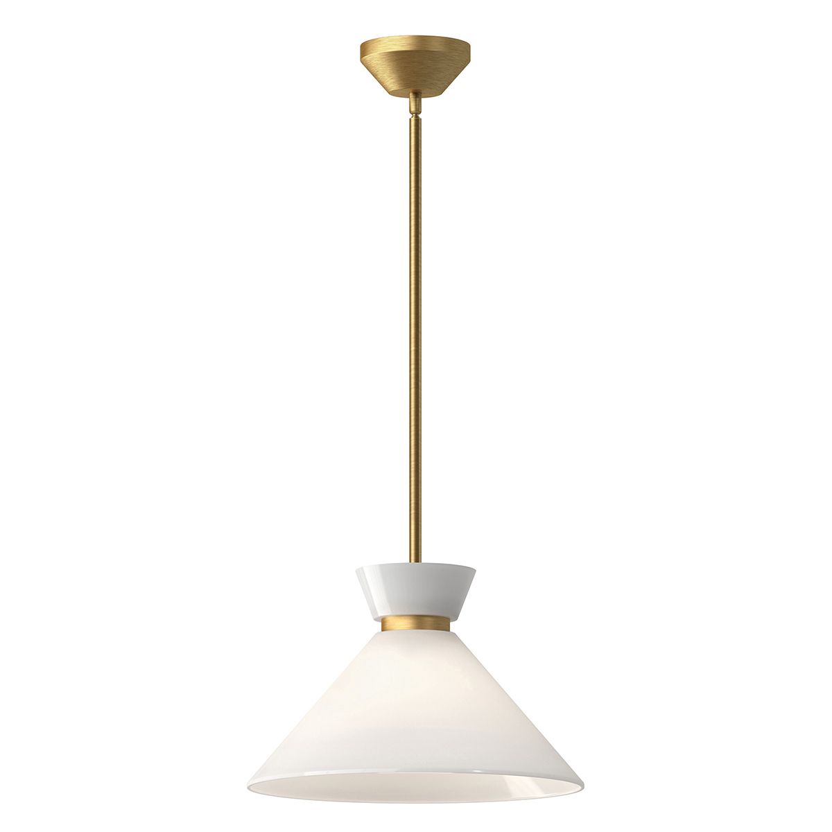 Alora Halston 1 l Pendant - Gebürstetes Gold