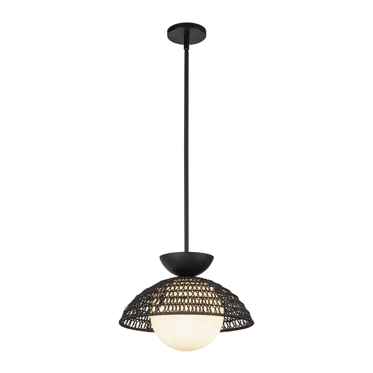 Alora Mood Perth 1 lt Pendelleuchte - Mattschwarz - lightnox.de - leuchtengrosshandel24