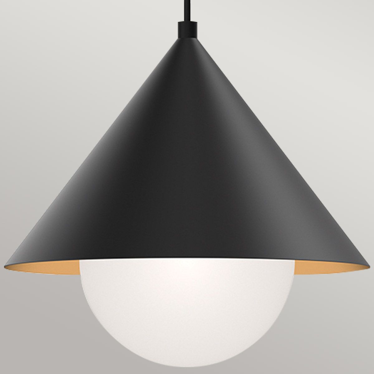 Alora Mood Remyck 1 lt Pendelleuchte - Mattschwarz - Elsteadlighting - leuchtengrosshandel24
