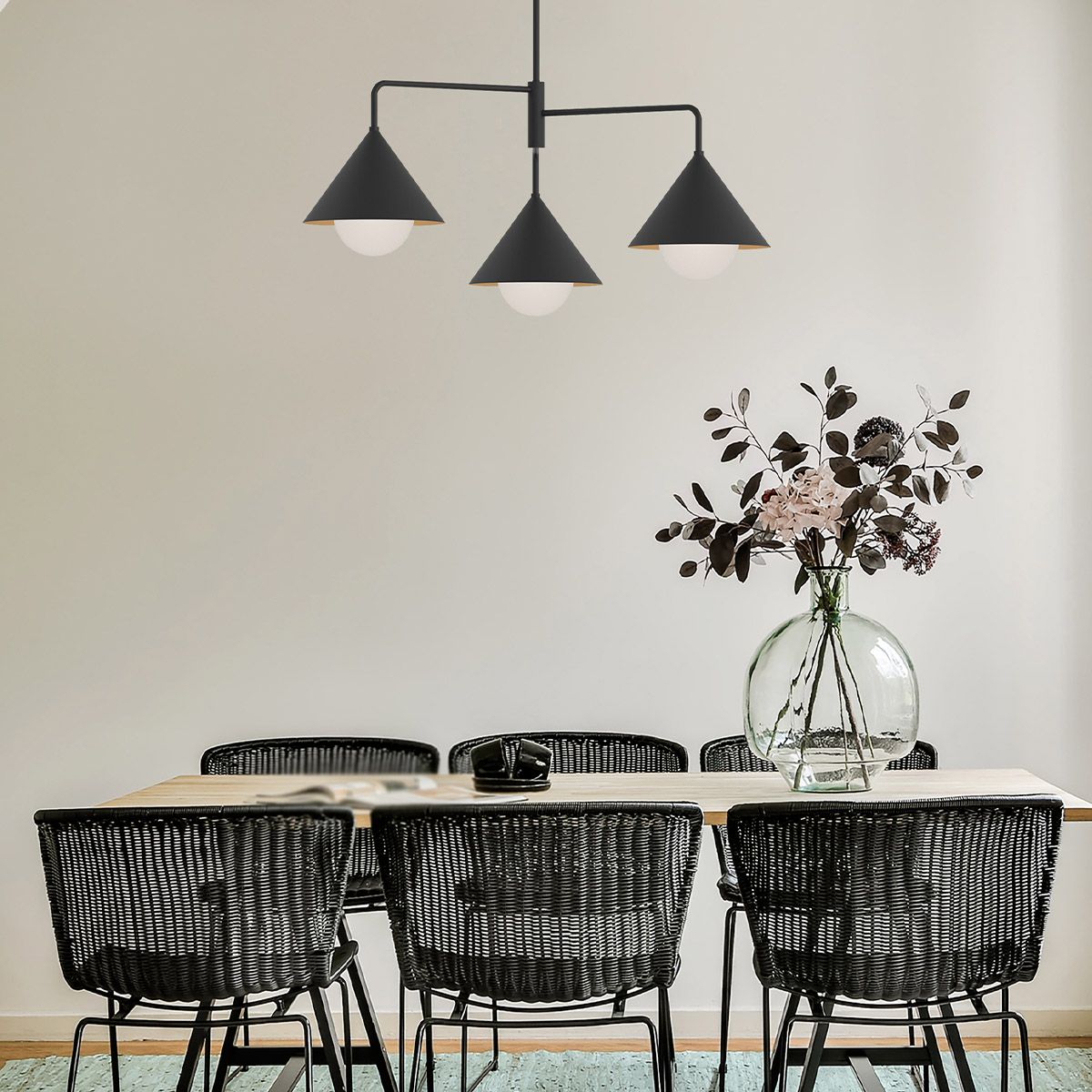 Alora Mood Remyck 3-Liter-Kronleuchter - Matt - Accord Lighting - leuchtengrosshandel24