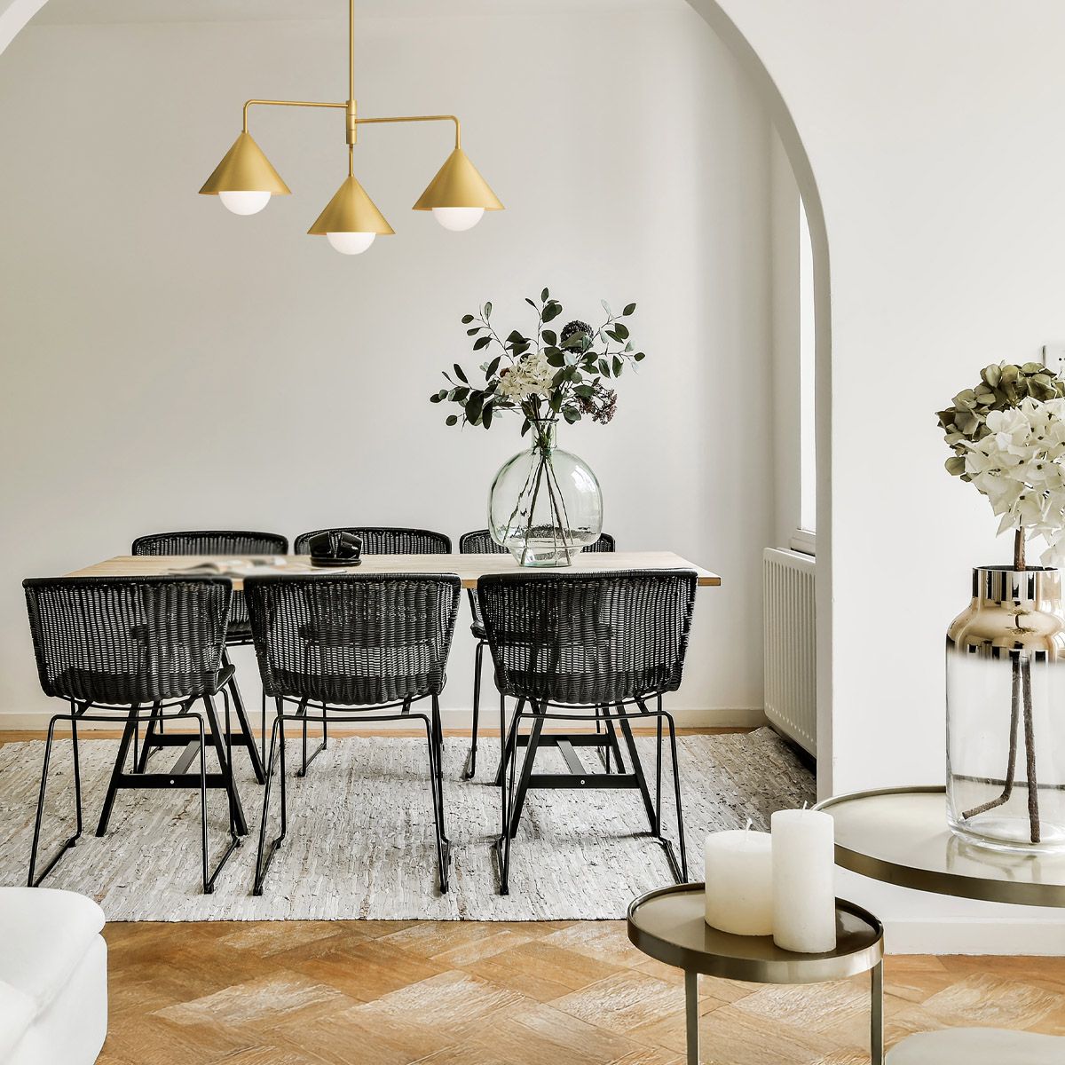 Alora Mood Remyck 3 lt Chandelier - Brushed - Accord Lighting - leuchtengrosshandel24