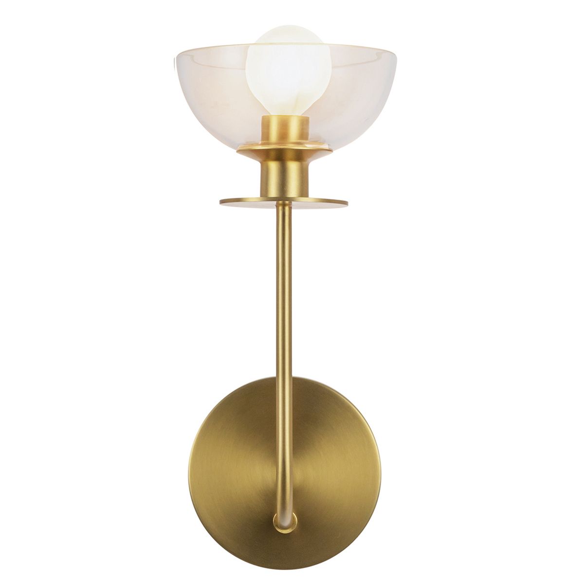Alora Mood Sylvia 1 l Wandleuchte - Gebürstet - Elsteadlighting - leuchtengrosshandel24
