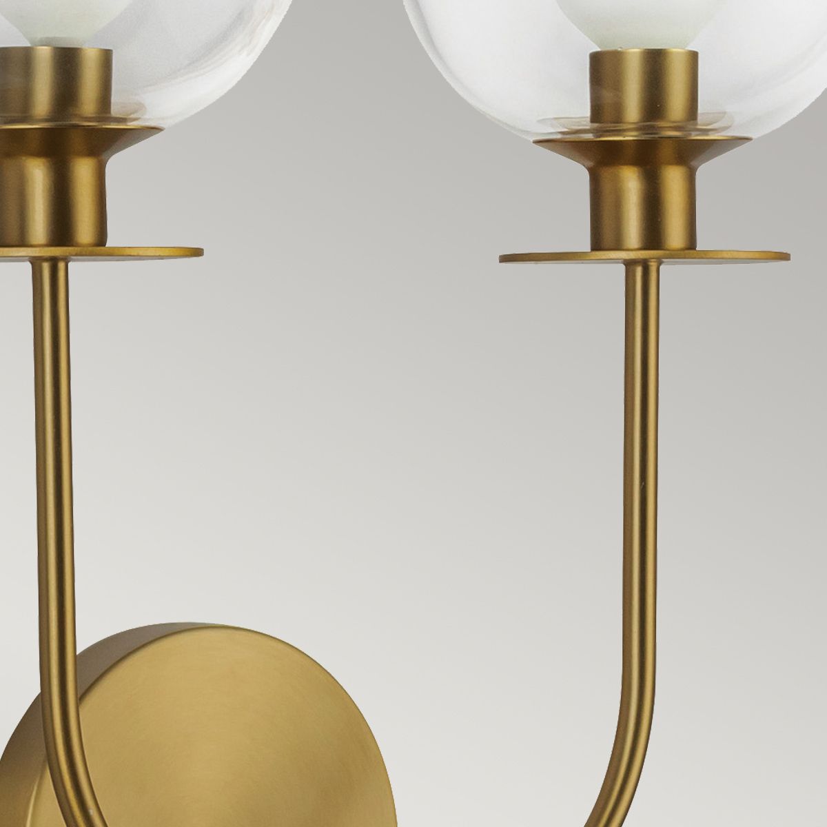 Alora Mood Sylvia 2 lt Wall Light - Brushed - Elsteadlighting - leuchtengrosshandel24