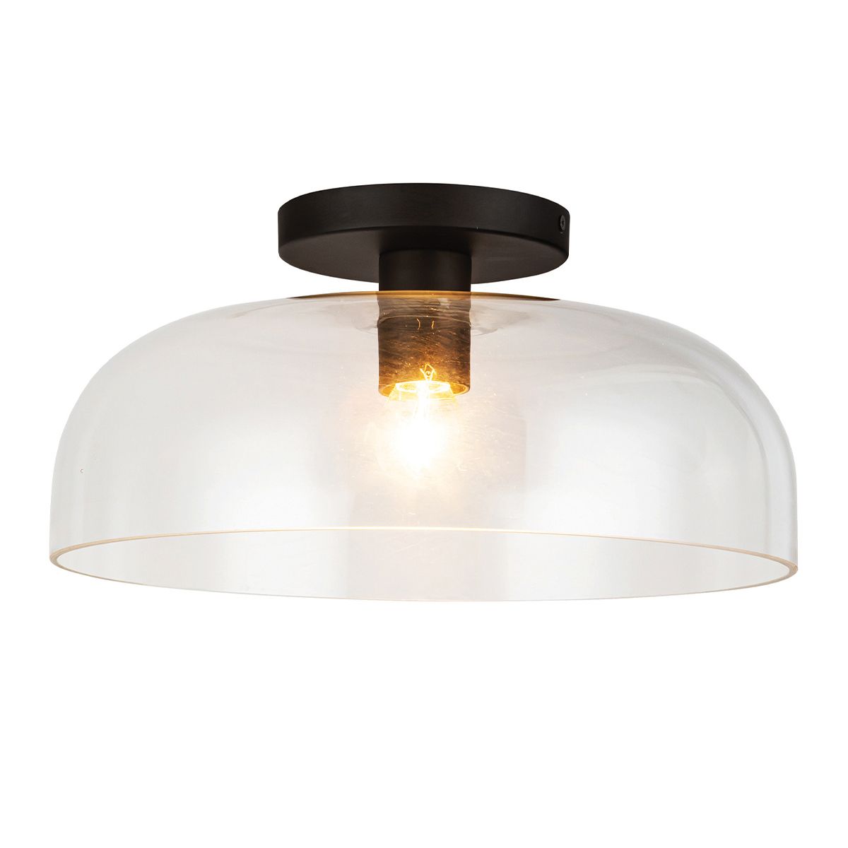 Alora Mood Sylvia 1 l halbbündig – Mattschwarz - Elsteadlighting - leuchtengrosshandel24