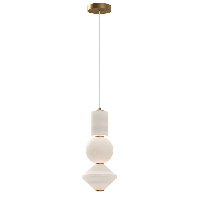 Alora Mood Bijou LED Pendelleuchte - Alter Gold - Elsteadlighting - ALM - BIJOU - P3 - GD