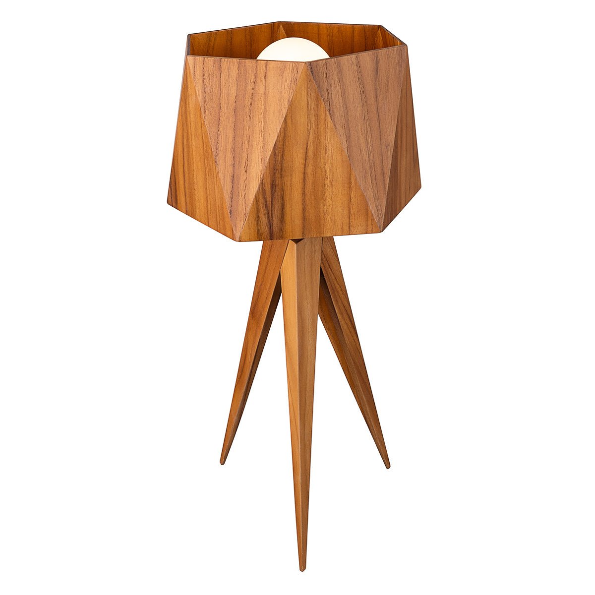 Angular Tischleuchte - Accord Lighting - QN - ANGULAR - TL - TEAK
