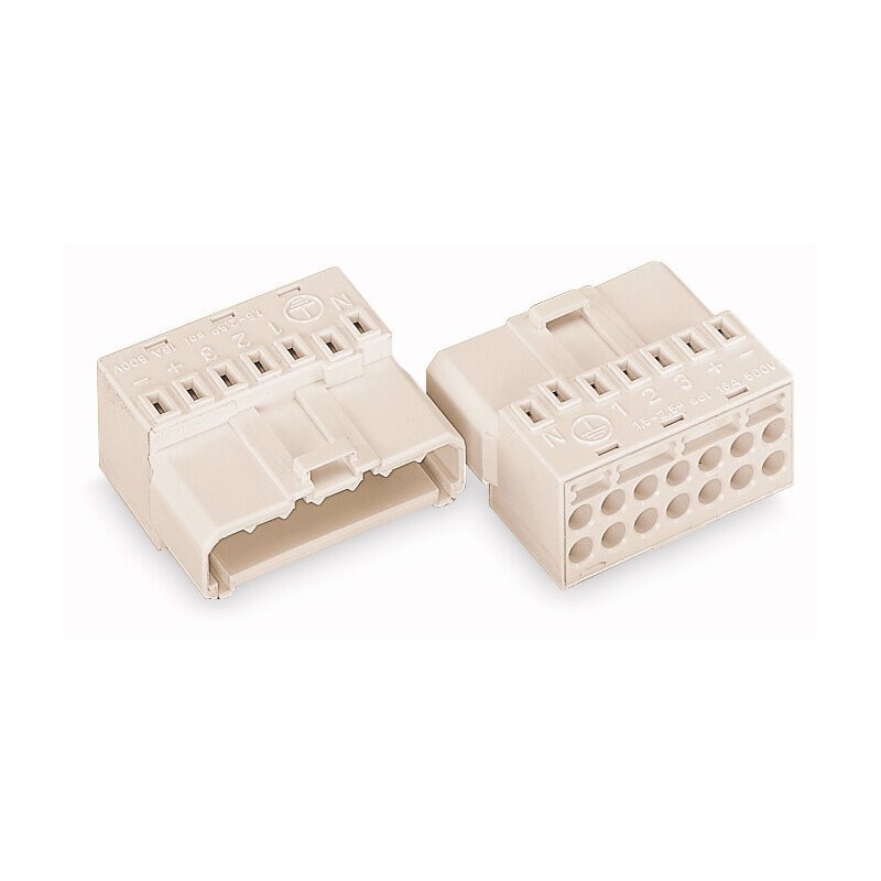 Ausspeiser/Ausgang (Steckerteil) 7 - polig für LINEAclick und LINEAcompact dimmbar - Dotlux - 3794 - Stecker
