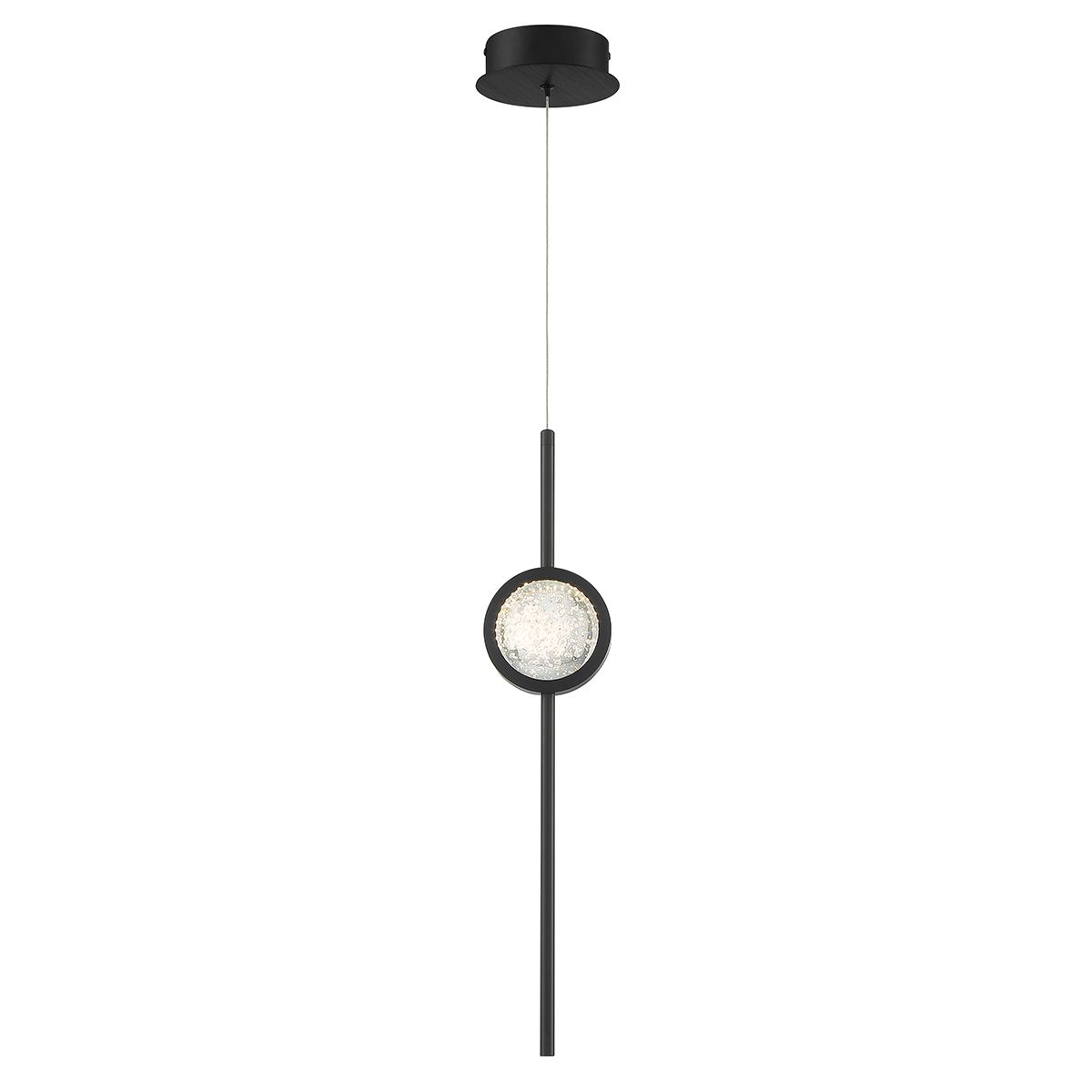 Barletta 1 - flammige Pendelleuchte - Eurofase - QN - BARLETTA - 1P - BK