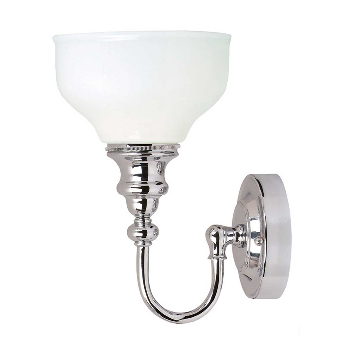 Cheadle 1-flammige Wandleuchte - Poliertes Chrom