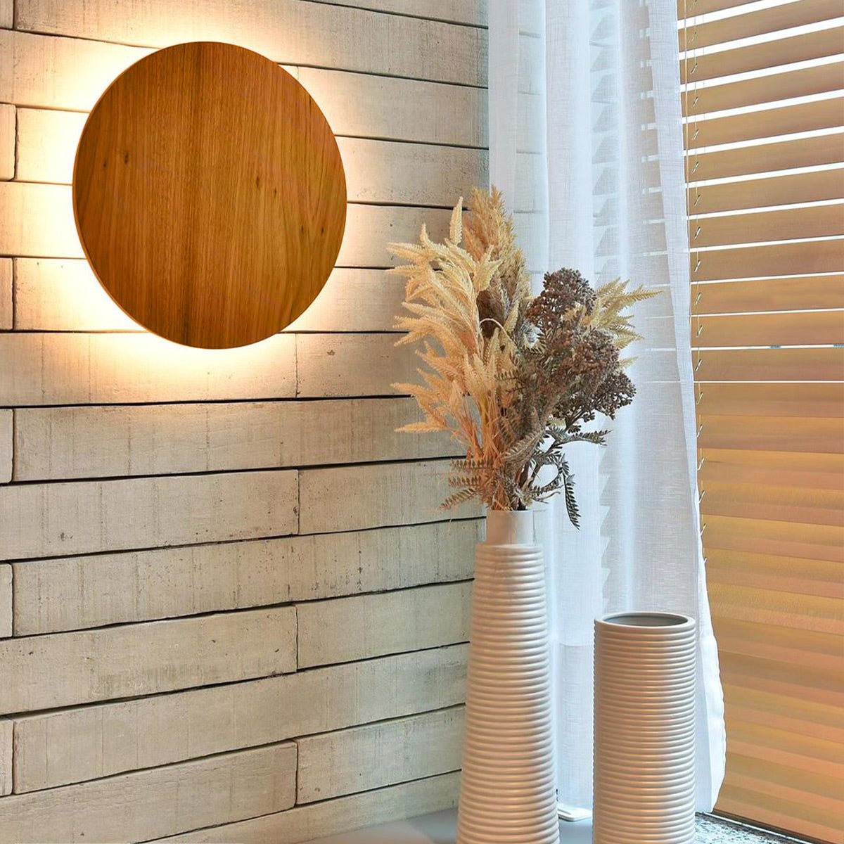 Clean LED Wandleuchte - Accord Lighting - QN - CLEAN - LED - WB - 25 - TEAK