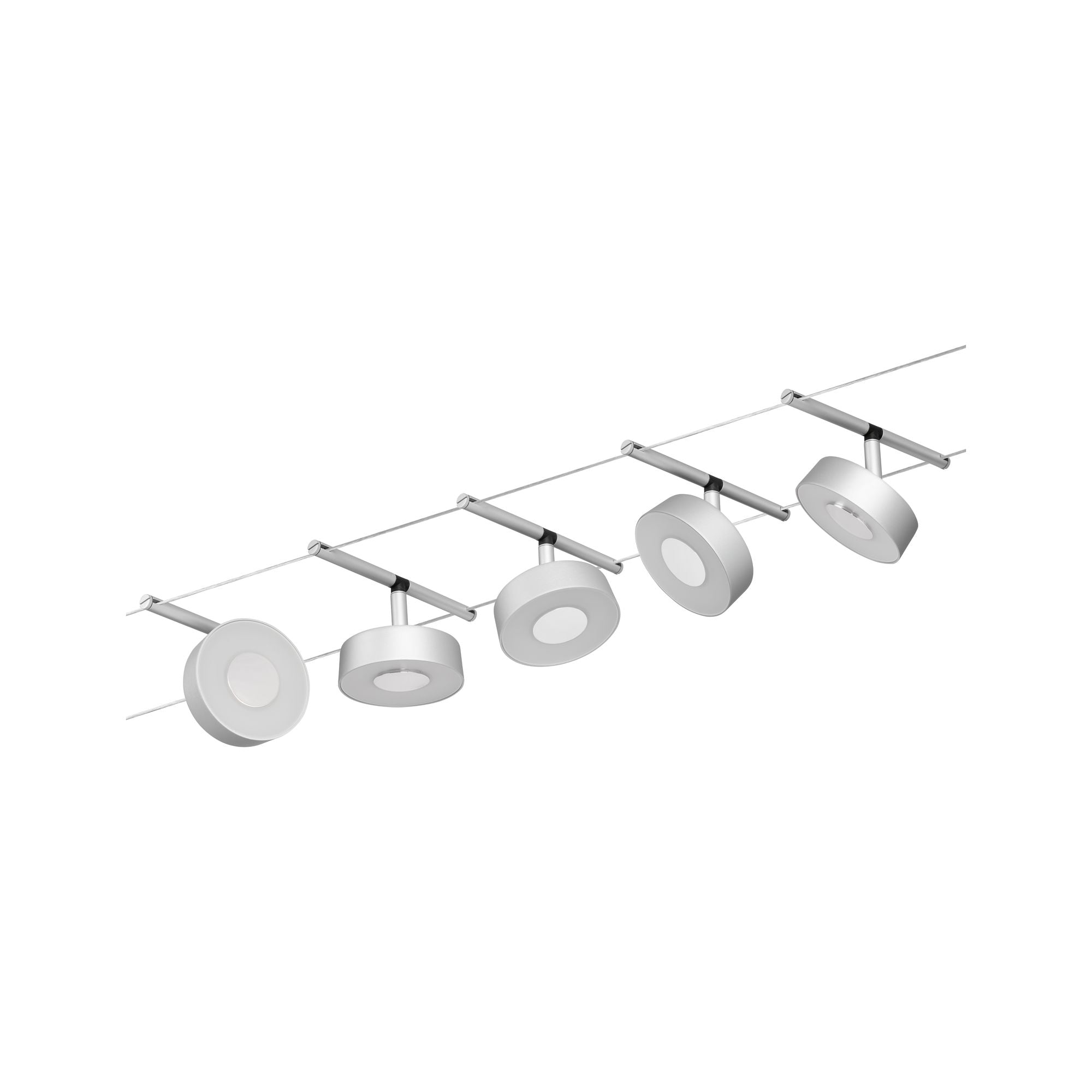 CorDuo Circle Basisset 5x180lm 5x5W 3000K 230/12V Chrom matt - Paulmann - 94475